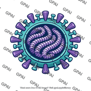 Stylized virus