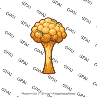 Knobby fruiting body