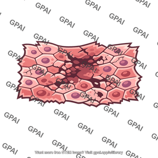 Damaged tissue