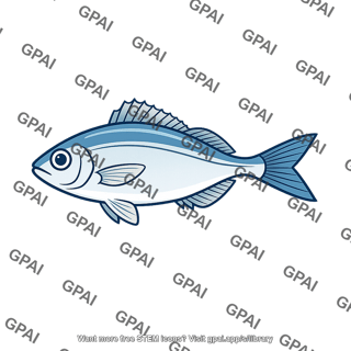 Fish ray finned