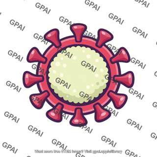 Stylized virus