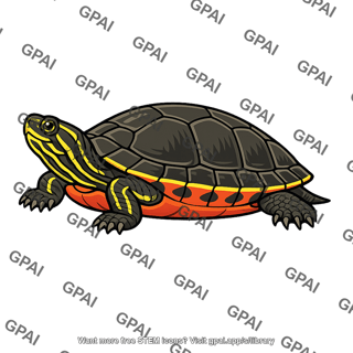 Florida red bellied turtle