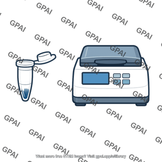 Pcr test with thermal cycler