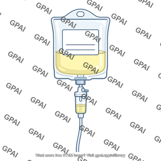 Iv antibiotic bag
