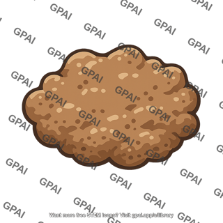 Brown lump