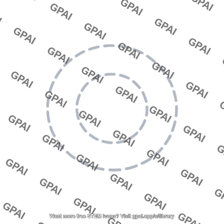 Concentric dashed circles