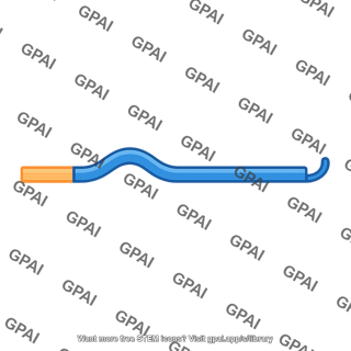 Curved hook tool