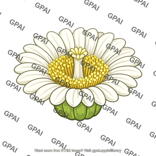 Saguaro flower open