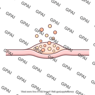 Synaptic vesicle fused