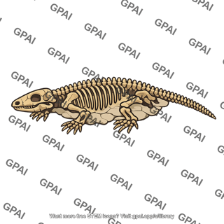 Amniote fossil
