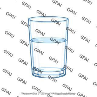Glass of water
