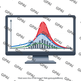 Computer monitor data graph