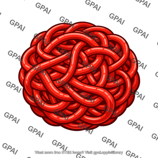 Blood vessel packed