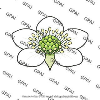 Raspberry flower