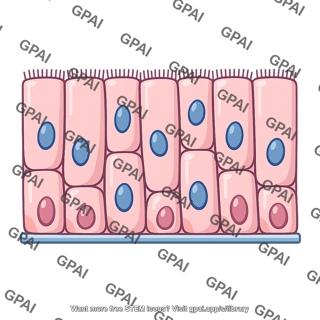 Pseudostratified columnar epithelium