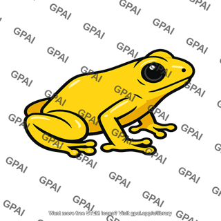Yellow frog