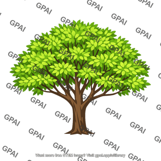 Deciduous tree leafing