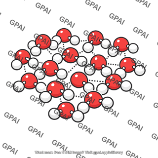 Liquid water molecular