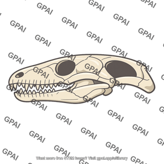 Synapsid skull