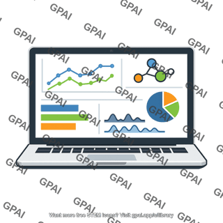 Computer with interface graphics