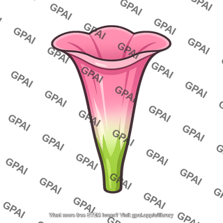 Fused flower petals