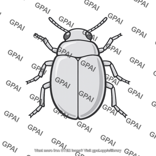 Beetle light gray