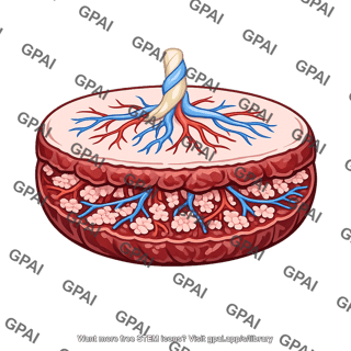 Placenta cross section
