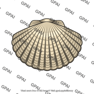 Clam ribbed