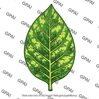 Tobacco leaf mosaic