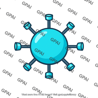 Virus particle synthetic