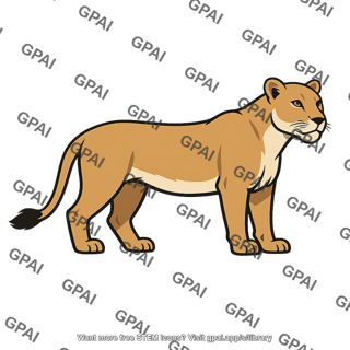 Female lion