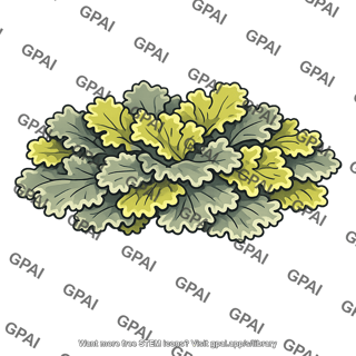 Foliose lichen