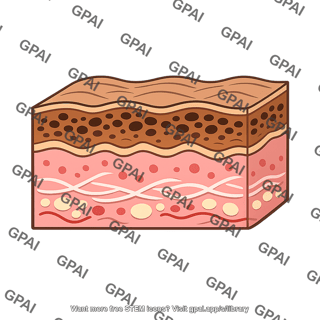 Skin pigmented