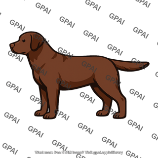 Labrador retriever chocolate