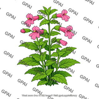 Mimulus cardinalis with yup allele