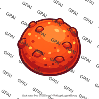 Stylized planet