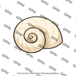 Snail shell whorl