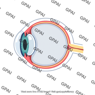 Eye side section