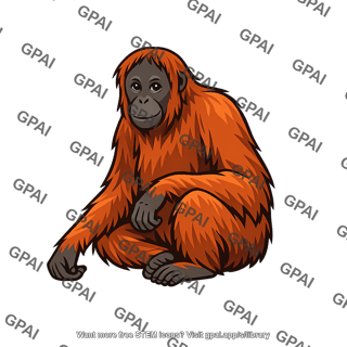 Orangutan female