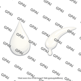 Milk droplet and smear