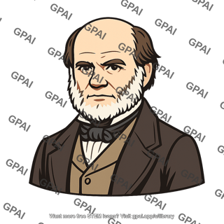 Charles darwin portrait