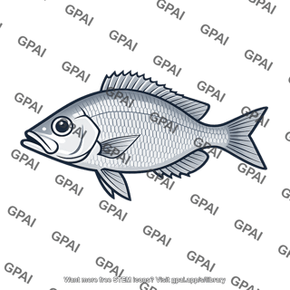 Stylized fish