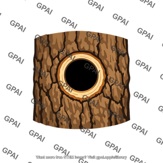 Tree storage hole