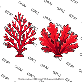 Red alga phycoerythrin pigmented