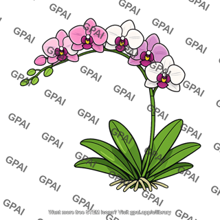 Orchid plant