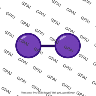 Iodine diatomic molecule