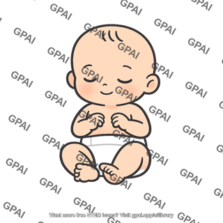 Baby in diaper