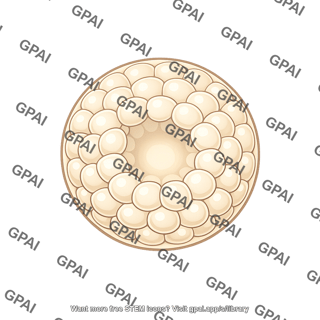 Echinoderm embryo early blastula
