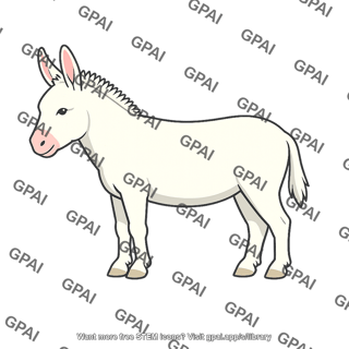 Asinara donkey
