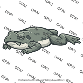 Dead frog